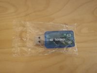 USB Sound Card / Audio Karte (blau) USB-A auf 3,5 mm Klinke Neuhausen-Nymphenburg - Neuhausen Vorschau