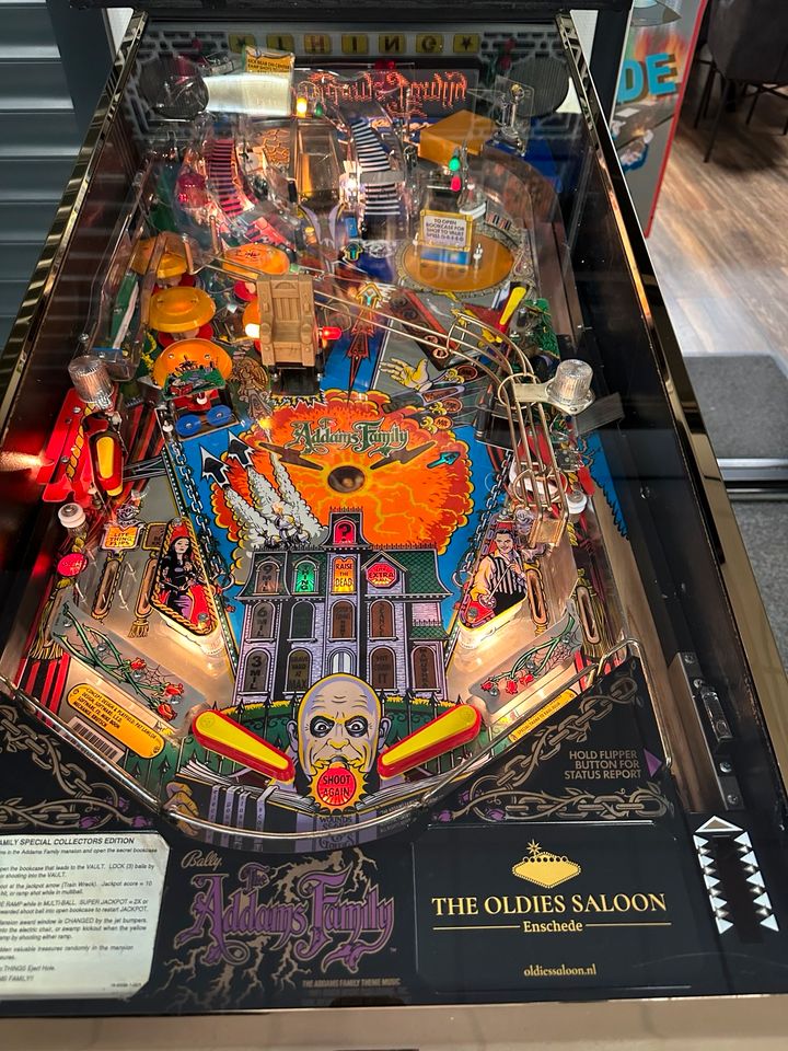 Flipper - Pinball Bally The Addams Family Gold Collectors Edition in Gronau (Westfalen)