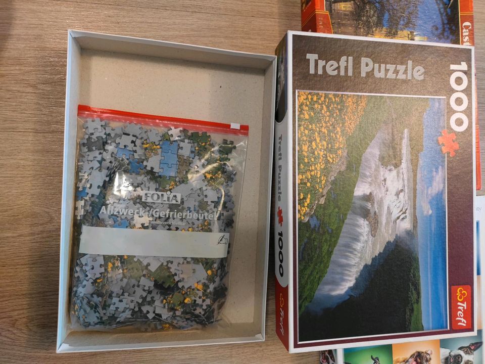 Satz mit drei 1000-teiligen Puzzles in Berlin