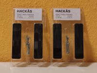 2x 2 IKEA Hackäs/Hackas Griffe, 10 cm anthrazit, Neu und OVP Niedersachsen - Braunschweig Vorschau