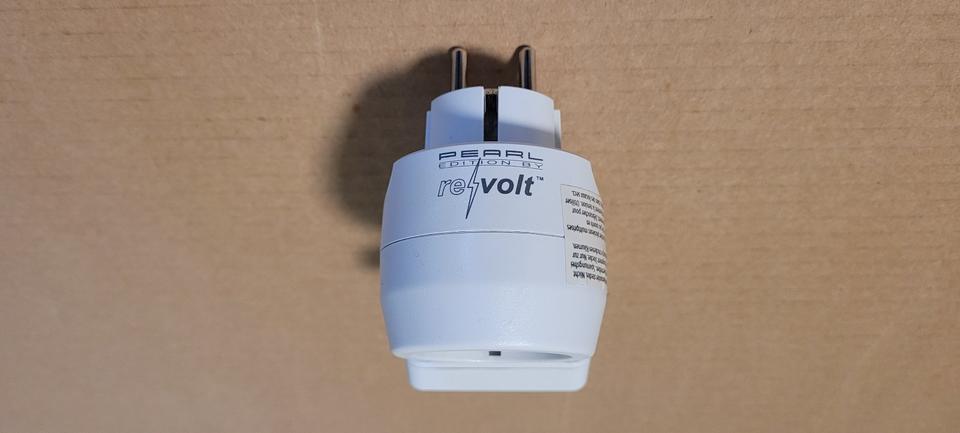 revolt Digitaler Energiekostenmesser mit 180° drehbarem Display in Teuchern