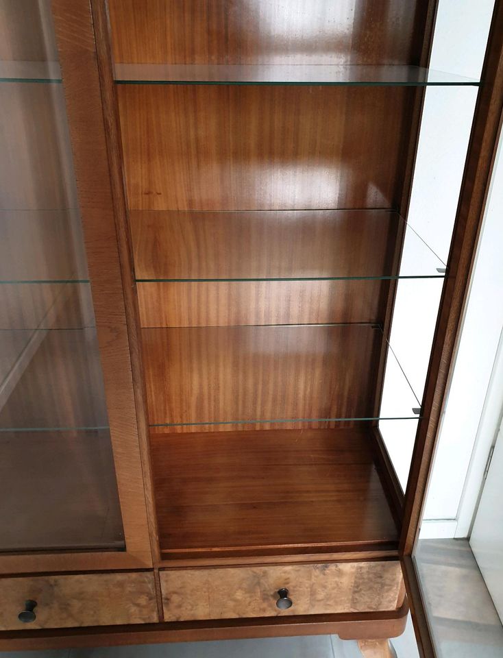 Vitrine / Vitrinenschrank, 50er / 60er / Mid Century in Helmstedt