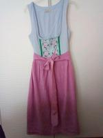 Landhaus C&A 70er Dirndl hellblau pink Gr. 40 Brandenburg - Borkheide Vorschau