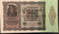 50000 Mark Reichsbanknote 1922 Berlin - Charlottenburg Vorschau