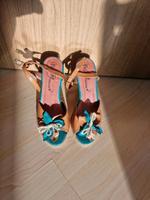 Sandalette mit Keilabsatz, Größe 39 Bayern - Augsburg Vorschau