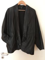 SELTEN - VINTAGE schwarze Lederjacke 1980er Fledermaus Ärmel Baden-Württemberg - Heidelberg Vorschau