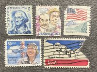 5x Briefmarken Amerika/USA Stuttgart - Mühlhausen Vorschau
