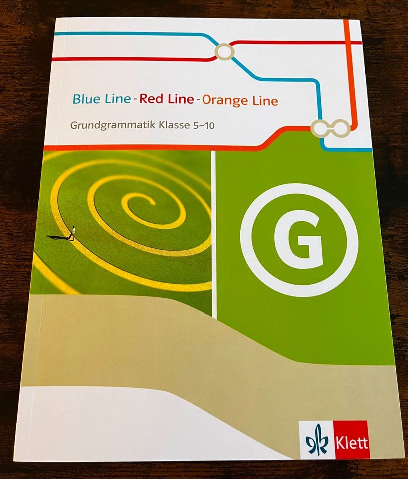Blue Line - Red Line - Orange Line | Grundgrammatik Klasse 5-10 in Bad Liebenstein