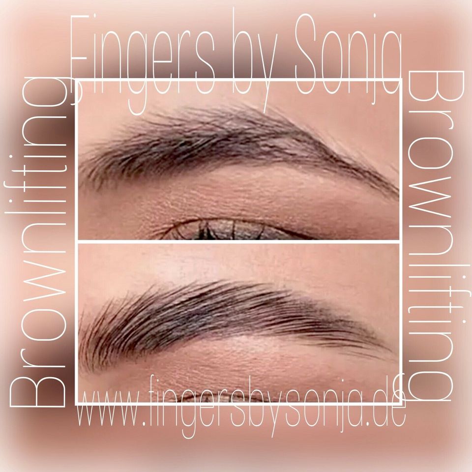 Kombiangebot: Wimpernlifting und Brownlifting inklusive Färben in Kropp