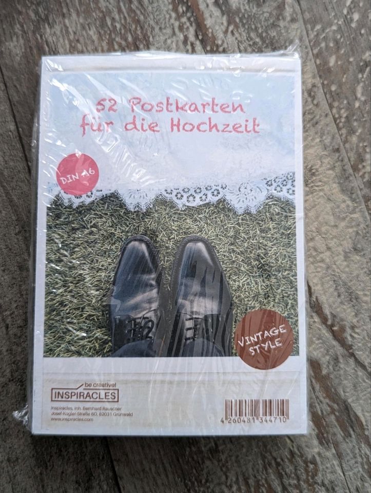 52 Postkarten für die Hochzeit Hochzeitsspiel in Reutlingen