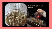Tee-/ oder Saft-Gläser (6 Stück) mit Karaffe/Kanne Bayern - Ampfing Vorschau