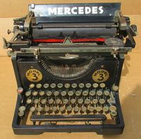 Mercedes Schreibmaschine,antike Schreibmaschine, alte und schön München - Allach-Untermenzing Vorschau