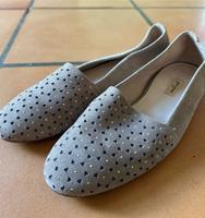 Grau-beige Leder-Ballerinas von Paul Green in 5 1/2 Bayern - Holzkirchen Vorschau