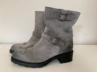 HOGAN by TOD´S Boots Stiefel gefüttert grau Fell Gr. 38,5 Top! Baden-Württemberg - Neckargemünd Vorschau