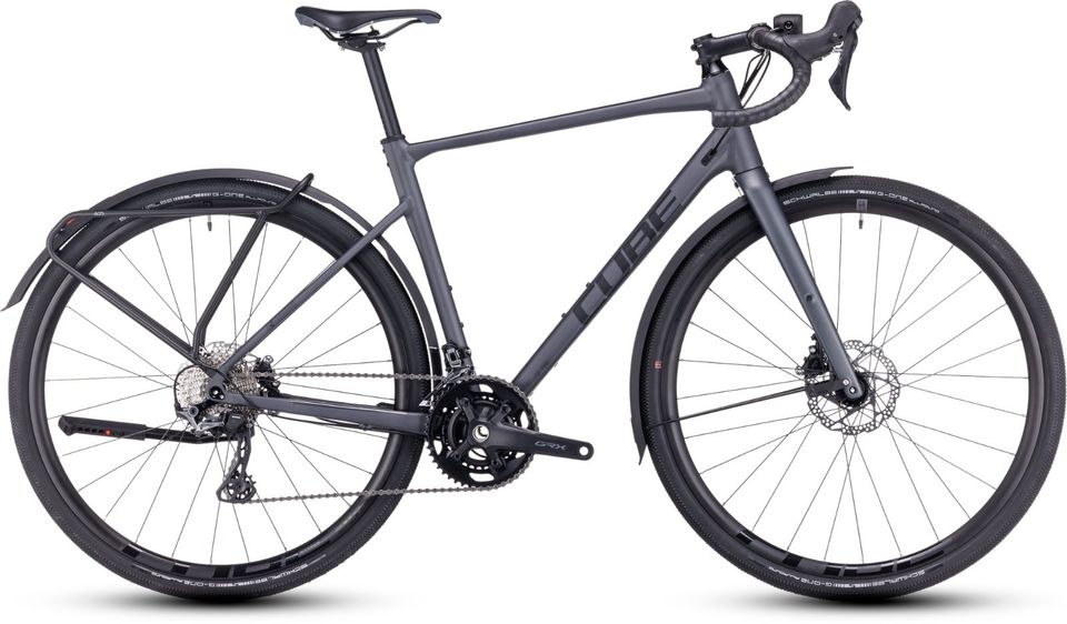 CUBE Gravelbike NUROAD RACE FE 53cm/s grey´n´black in Bad Vilbel