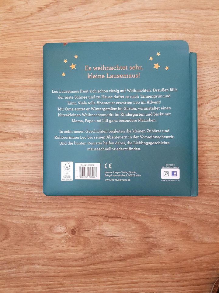 Leo Lausemaus neue Minutengeschichten zur Weihnachtszeit in Heidelberg