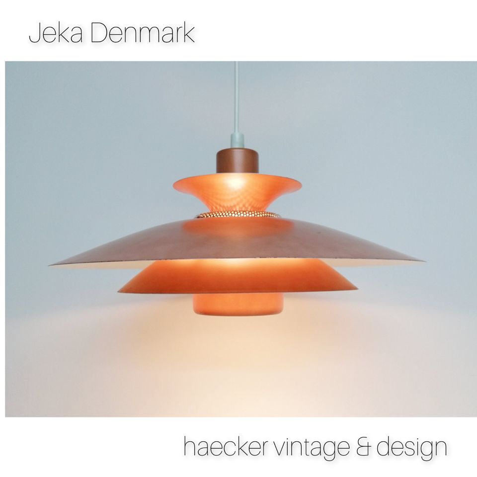 densih DESIGN Lampe Jeka mid-century 70er zu poulsen teak retro in Berlin