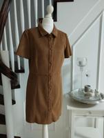 Zara Wildleder Kleid Festlich Winterkleid Beige Hellbraun M Neu Niedersachsen - Helmstedt Vorschau