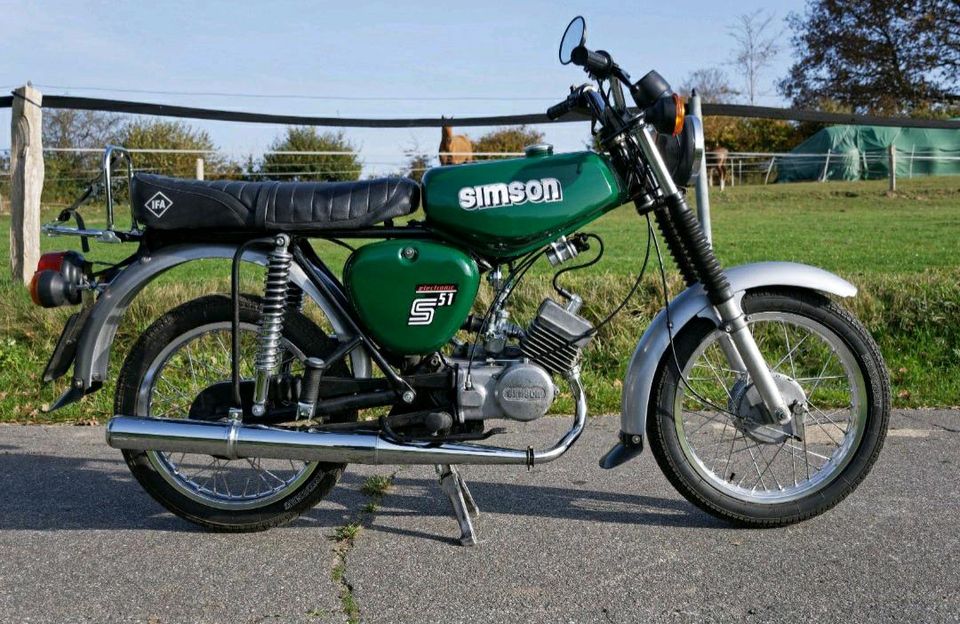 Simson S51 B2 restauriert mit Papiere in Preetz