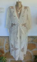 Ibiza Look Weste Jacke Boho Beach Party Spitze Vanille 48-54 Baden-Württemberg - Kirchheim unter Teck Vorschau