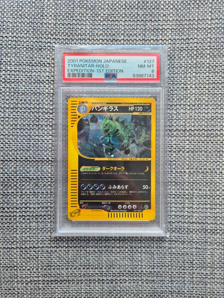 Japanische Despotar E Series PSA 8 Holo Pokemon Karte in Darmstadt