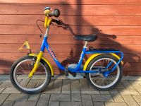 Puky Fahrrad 16 Zoll blau gelb Fußball Kreis Ostholstein - Bad Schwartau Vorschau