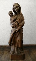 Lourdes Maria Madonna mit Jesuskind Holz Bayern - Lutzingen Vorschau