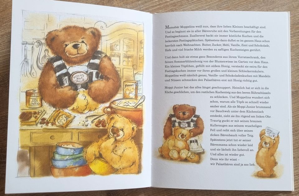 Buch: Die Palastbären freuen sich auf Santa Claus" / Weihnachten in Erfurt