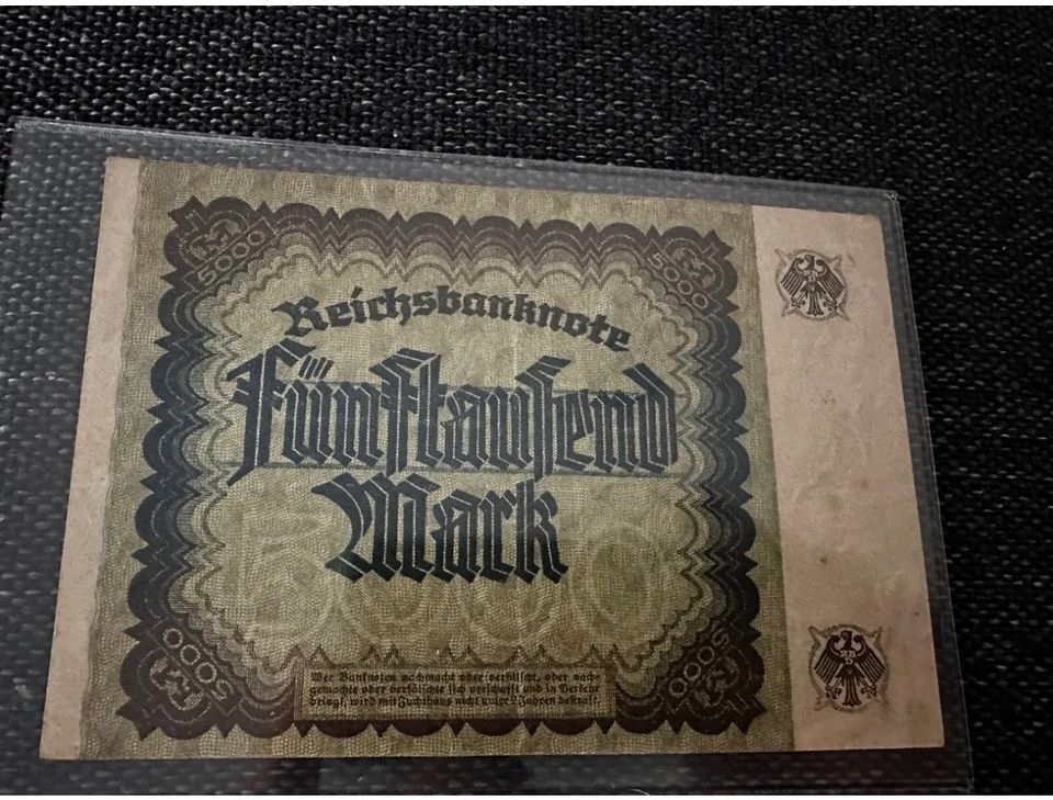 5000 Deutsche Mark  1922-1923 in Kandel