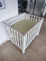 Baby Laufgitter Laufstall Massivholz weiß Baden-Württemberg - Albbruck Vorschau