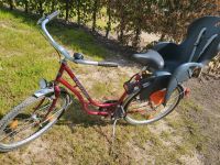 Fahrrad, Damenrad mit Kindersitz, Fortuna Rad 26 Zoll Sachsen - Obergurig Vorschau