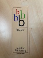 Lesezeichen Bücher aus der Bibliothek Dresden - Schönfeld-Weißig Vorschau