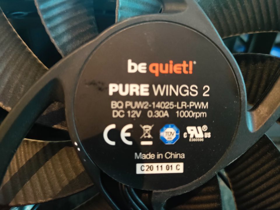 Be quiet! 8x Pure Wings 2 high-speed 140mm 1600RPM in Goslar