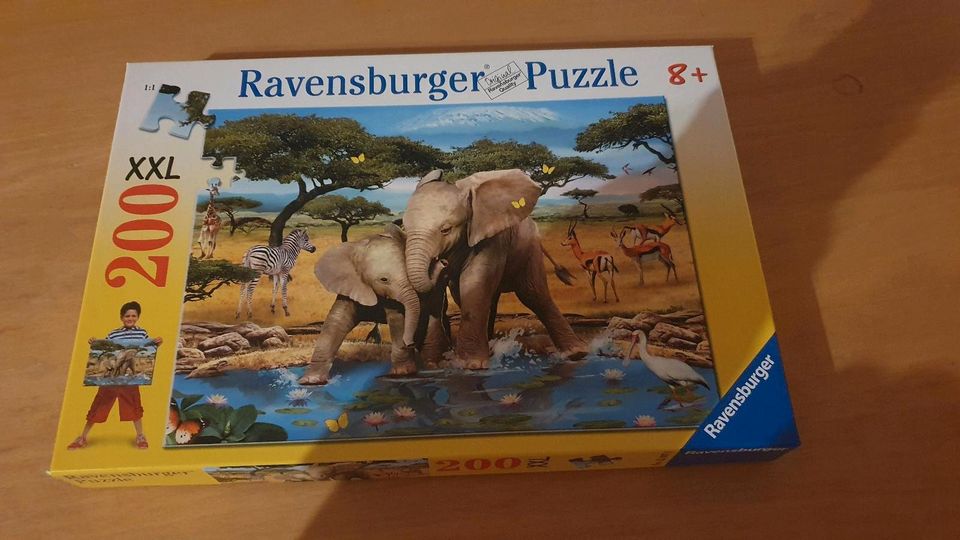 Ravensburger Puzzle Elefanten 200 Teile in Dillingen (Donau)