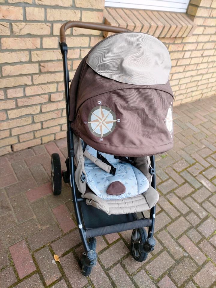 Gesslein Kombi-Kinderwagen (inkl. Babywanne+ Sportbuggy) in Tornesch