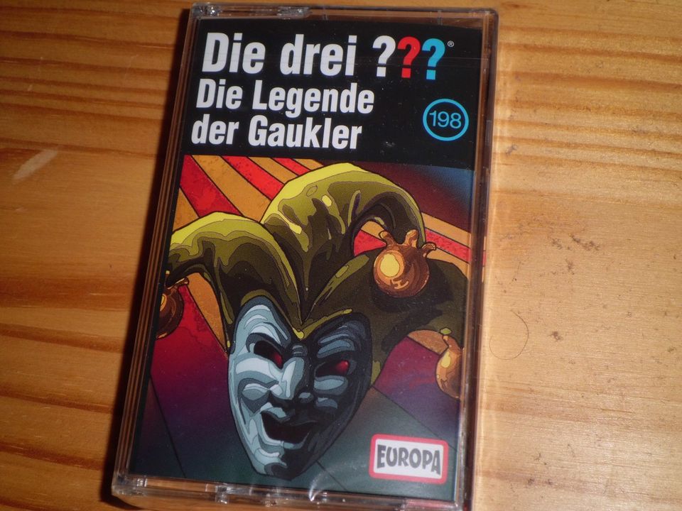 Kassette 198 Die Legende der Gaukler MC Drei Fragezeichen NEU in Hattersheim am Main