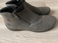 Rieker Damen Stiefel Stiefeletten wie Neu grau Baden-Württemberg - Weinheim Vorschau