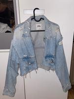 Gerippte Jeansjacke Cropped Baden-Württemberg - Weinstadt Vorschau