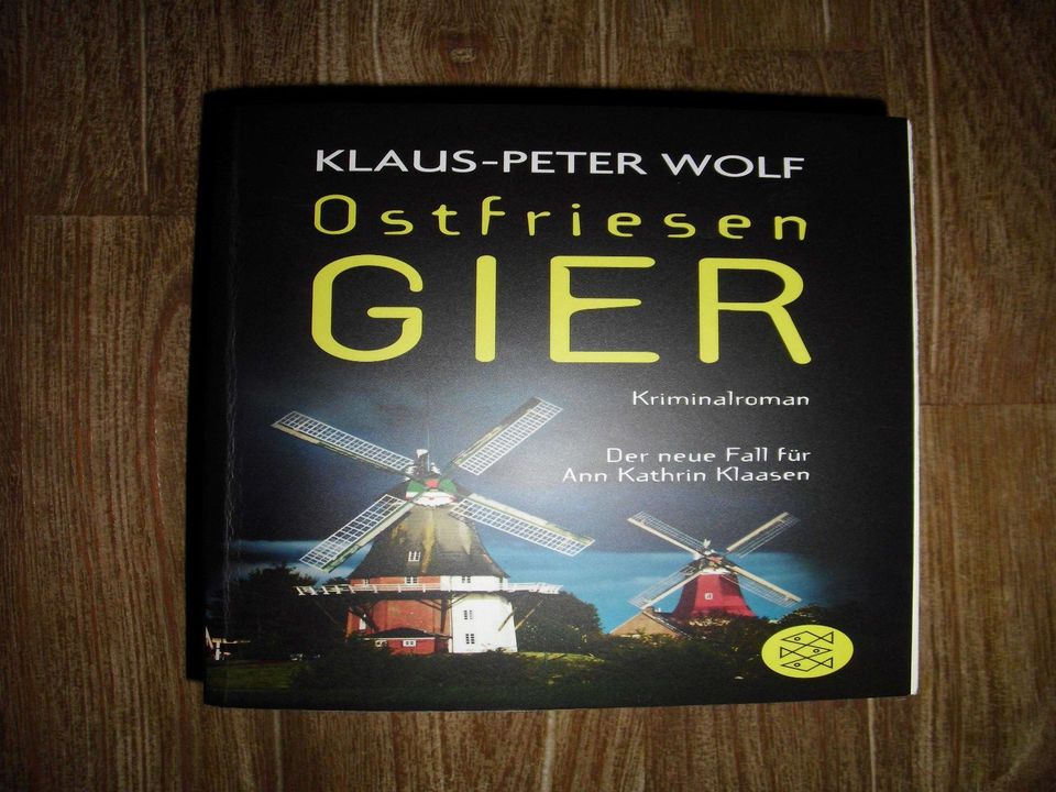 Ostfriesenkrimi "Ostfriesen Gier" - Klaus-Peter Wolf in Wiesmoor