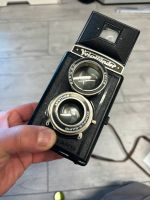 Voigtländer Brillant „S“ Super + Gelbfilter, Tasche filmgetestet Baden-Württemberg - Altshausen Vorschau