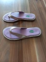 Glitzerne Flip Flops Sandalen Kinderschuhe Gr 33 Hessen - Meinhard Vorschau