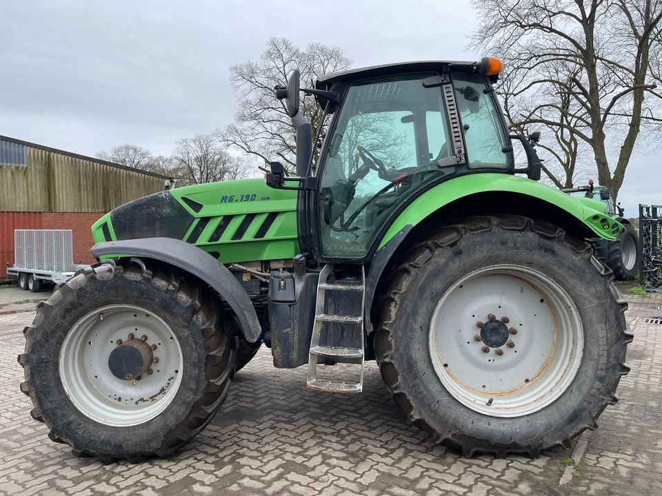 Deutz Agrotron TTV630, Lamborghini R6.190VRT in Hamersen