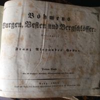 F.A. Heber, Böhmens Burgen, 3. Band, Prag 1845. Hessen - Eschborn Vorschau