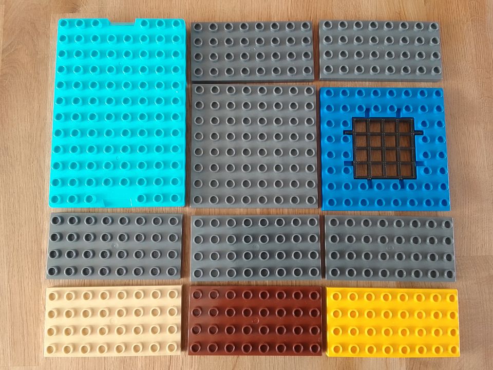 Verkaufe Lego Duplo Bauplatten Platten Plättchen Falltür Boden in Fehmarn