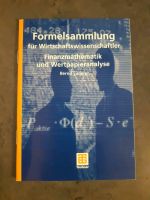 Formelsammlung für Wirtschaftswissenschaftler von Bernd Luderer Bayern - Schwabsoien Vorschau