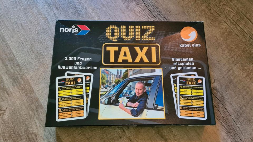 Nordsee QUIZ TAXI Brettspiel original, vollständig in Hamburg