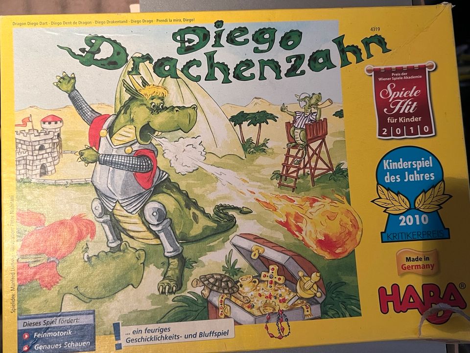 Haba Diego Drachenzahn sehr gut erhalten in Hamburg