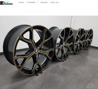 Original BMW 10,5X21" Alufelgen Y-Speiche 741M bicolor X5 X6 F15 Hessen - Neukirchen Vorschau