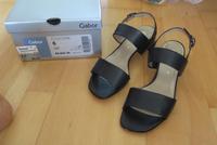 NEUE schwarze schlichte Sandalen on Gabor Größe 39 Absatz 40 mm Kr. München - Neubiberg Vorschau