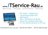 EDV / IT Support, PC, Internet, WLAN, Handy uvm Bayern - Bad Brückenau Vorschau